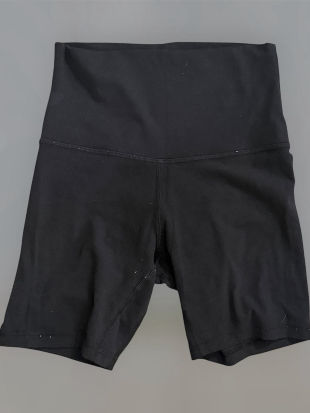 Lululemon black align biker shorts